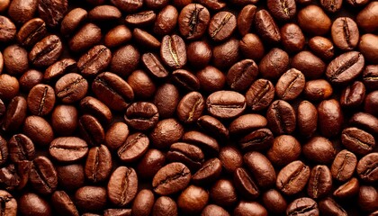 Fototapeta premium coffee beans texture