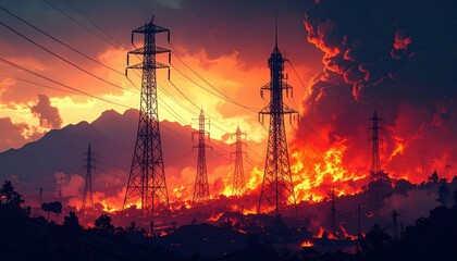 Dramatic Disaster Impacting Critical Infrastructure and Communication Systems