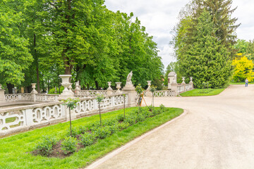 Lancut - castle and park complex, Poland.