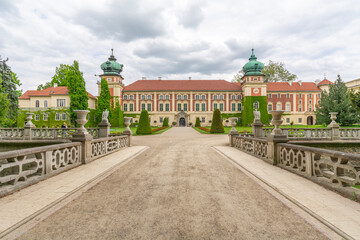 Lancut - castle and park complex, Poland.