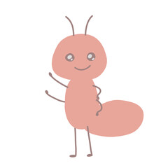 Fat Illustration Ant cartoon