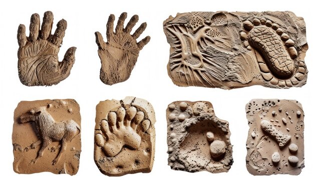 Footprints of different animals in the mud stock photo --ar 16:9 --raw --v 6 Job ID: 5c0d6610-b1f7-4039-be51-b554496786f2