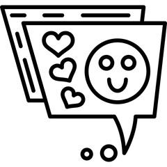 Cute message Icon