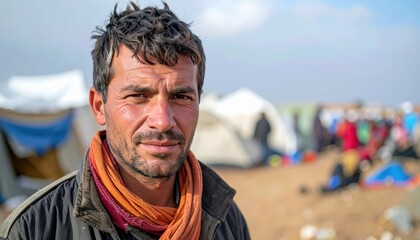 Resilience in Temporary Shelters of Refugee Camp Faces Hardship
