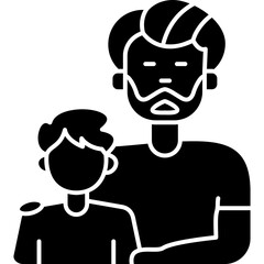Father and Son Icon