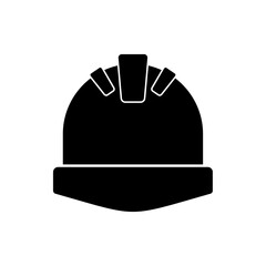 hard hat icon, modern vector isolated on white background.