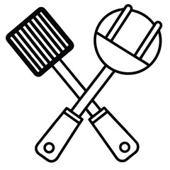 grilling-tools-icon-vector.eps