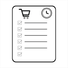 Order history Icons,