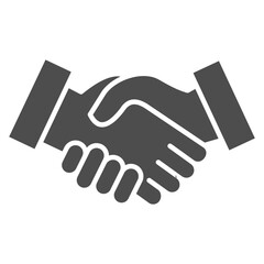 Obraz premium Collaboration Glyph Icon Element For Design