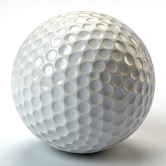 golf ball isolated on white background