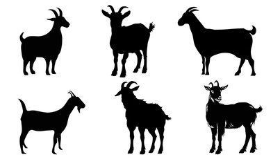 EID UL AZHAA GOAT OR SHEEP SILHOUETTES
