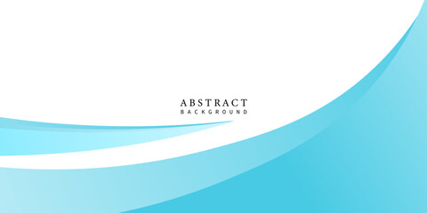 Smooth light blue wave background with modern curves and white space, suitable for clean and professional layouts.