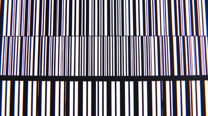 stripes of bar codes