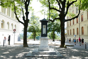 street lamp in the old town