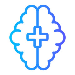 therapy gradient icon