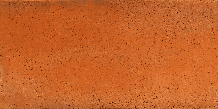 Rich terracotta tile texture in burnt orange with natural clay dimples.
