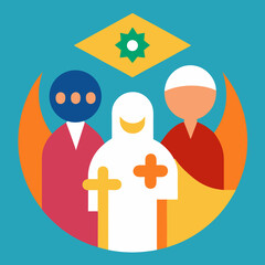 flat icon with shadow vector eps 10