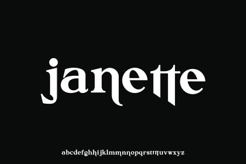 Display alphabet font vector design suitable for headline, poster, logo, magazine and many more