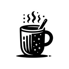 cup icon vector on white isolated background