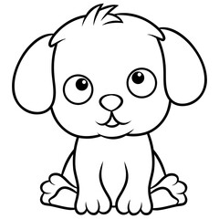 Obraz premium dog animal. puppy icon