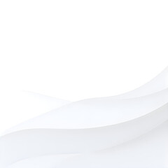 Obraz premium White Gray Curved And Wavy Abstract Background