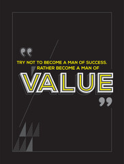 Core value concept in geometrical style. Concept of value for website banner, wall graphics, flyer and catalogue design.
