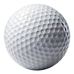 golf ball isolated on white background