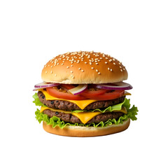  A Burger transpsarent formet