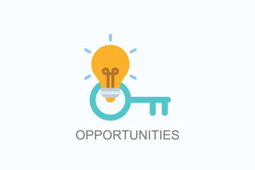Opportunities Icon Or Logo Isolated Vector Illustration
