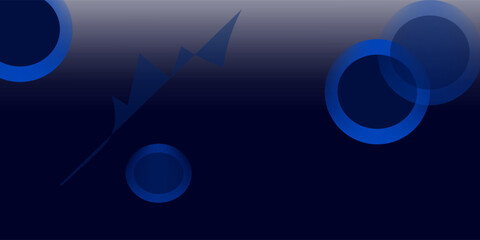 PrintMinimal geometric background. Blue elements with fluid gradient. Cool background design for posters. Eps10 vector