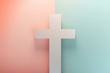 Obraz premium cross on the wall