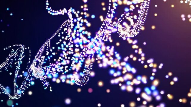 Glowing Particle Effect for Cinematic Video Backgrounds and Overlays Perfect for Motion Graphics and Visual Effects