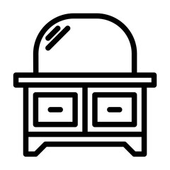 icon pack related to household appliances, home equipment, furniture, drawers, cupboards and kitchen sets