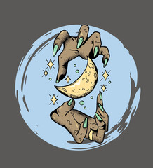 the hand that comes out of the portal has superpowers