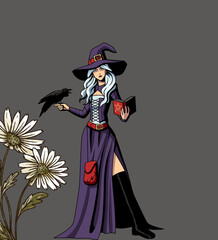 young woman becomes the most feared witch in town