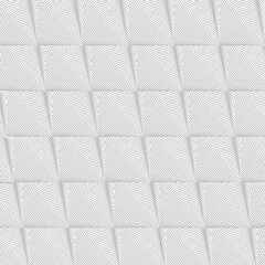 Fototapeta premium Abstract Geometric White Block Pattern