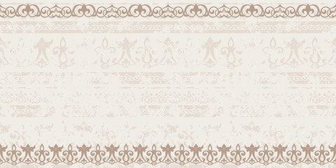Ethnic background on the theme of Uzbek national ornament, Islamic pattern, frame, vector design