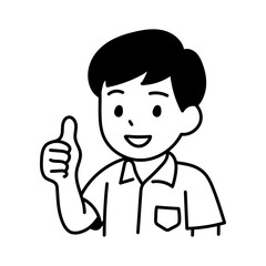 student boy Avatar people human school cartoon good thumbnail