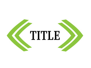 タイトル用のフレーム