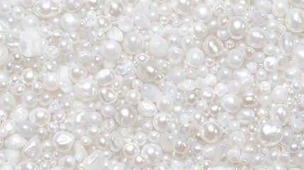 White Background Pearl Texture: Elegant, Luxurious, and Visually Appealing for Design Projects