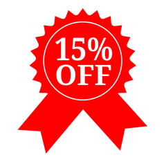 Fifteen Percent Off Sale Special Discount Offer, Limited Time Only! Grab this amazing deal now and save big on your purchase.  Don't miss out!