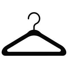 cleaner element isolated clothes hanger on white background