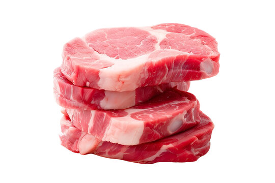 raw pork meat