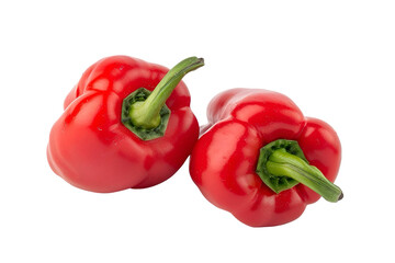 Chili on white background