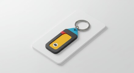 Modern Key Tag: Secure Access and Minimalist Design