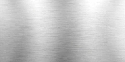 Abstract brushed silver metal texture background, ideal for wallpaper, digital, chrome