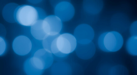 Obraz premium abstract, background, bokeh, Abstract Blue Bokeh Background