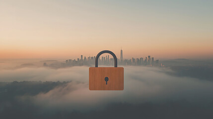 City Security Foggy Dawn Lock.