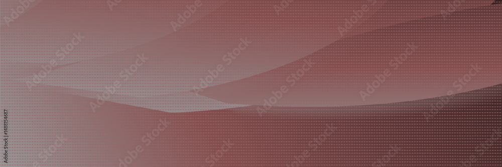 Poster modern 3d red background with smooth gradient. vector