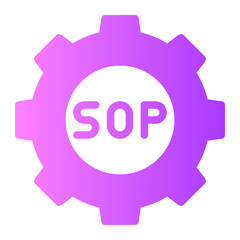 settings gradient icon